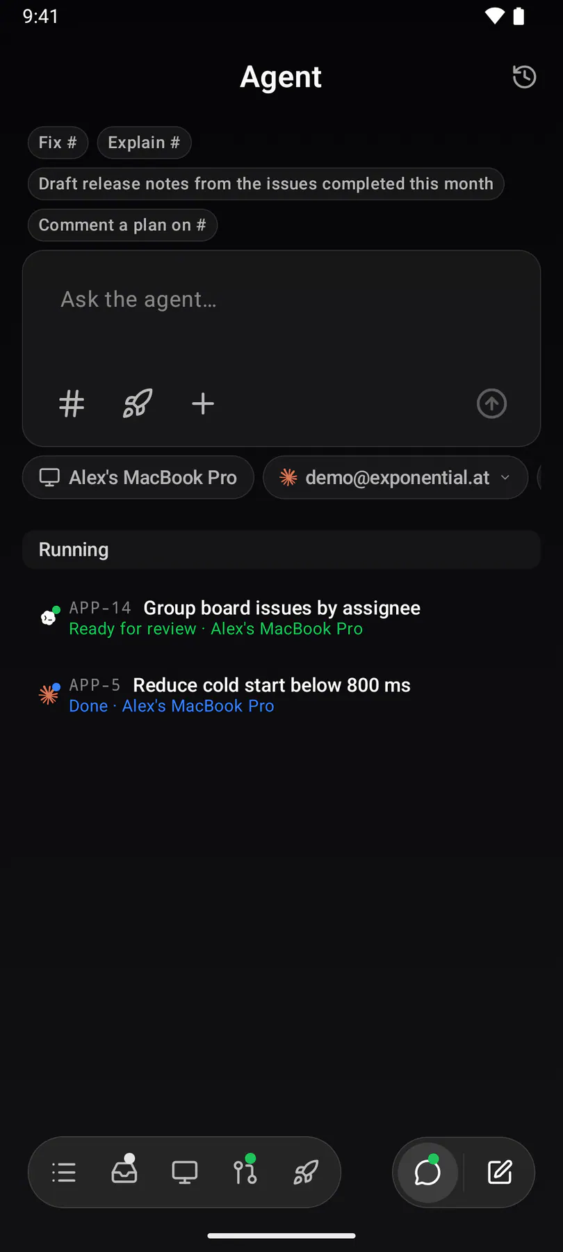 Agent on Android