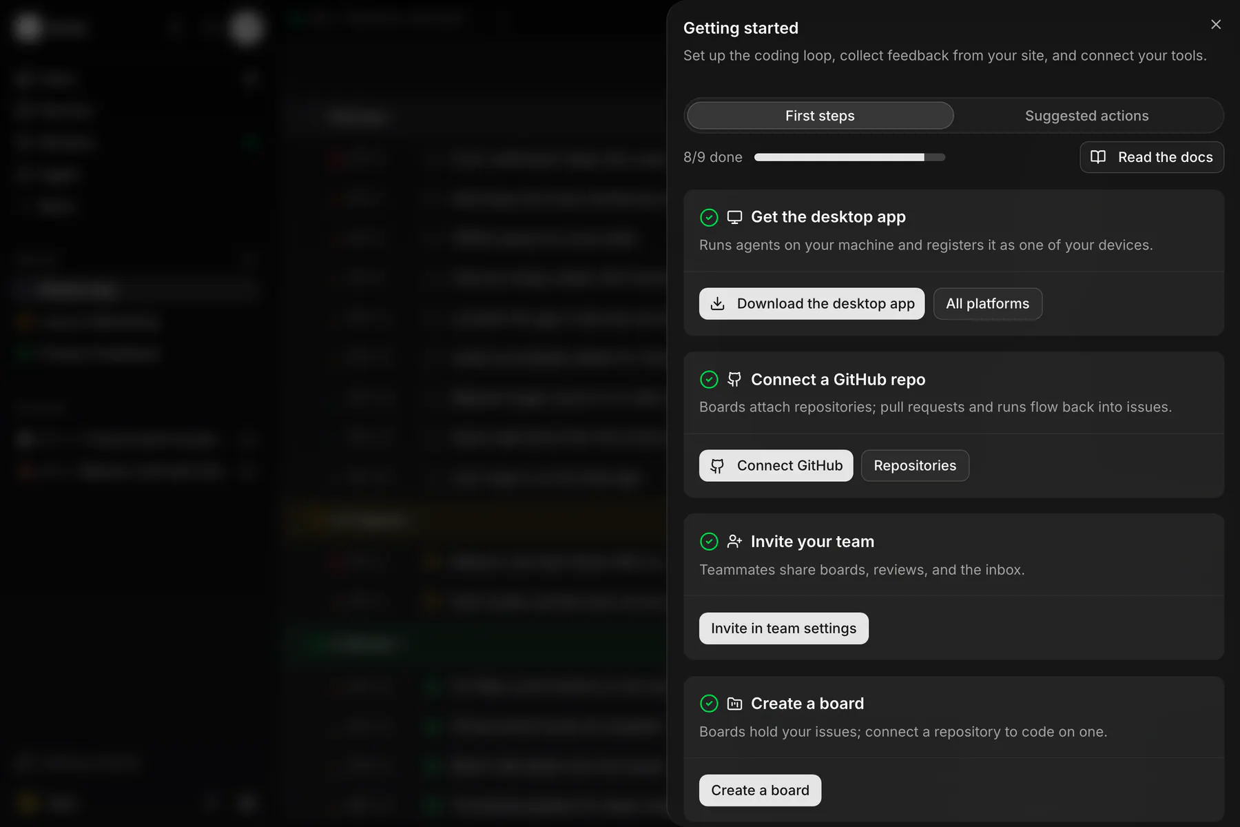 Getting started on Web